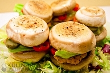 Pieczarkowe burgery