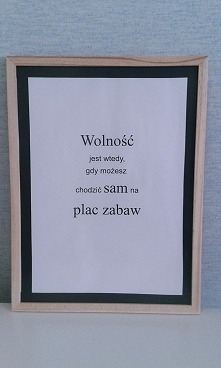 Ramka z sentencją - diy @br...
