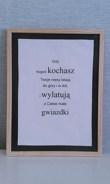 Ramka z sentencją - diy @br...