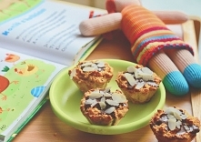 Zdrowe muffiny dyniowe bez cukru :) Kliknij w zdjęcie i zobacz przepis