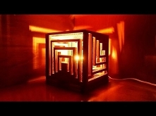 Lampa z kartonu