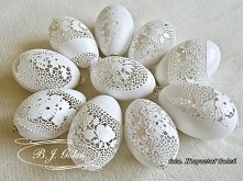 Pisanki jak koronki - Bogus...