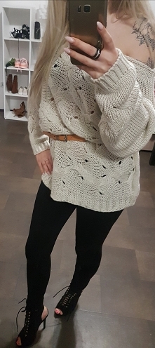 Ażurowy sweter <3 cena po kliknięciu w zdjęcie