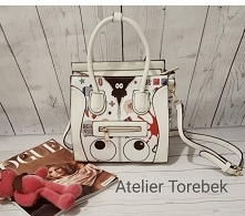 torebki ,, komiks '' model stylizowany na mini celine Fb/Atelier Torebek wysyłka 24h