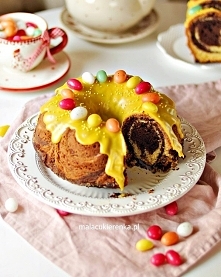 Babka Marmurkowa z Czekolad...