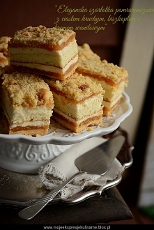 Szarlotka przekładana kreme...