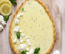 Mazurek cytrynowo (limonkowo ) - bazyliowy