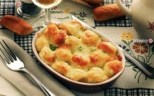 Kalafior pod serową pierzynką