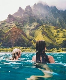 Ten piękny widok i basen są w spokojnym lecie♥