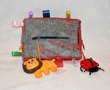 książeczka sensoryczna- okładka