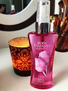 mgiełka do ciała o zapachu waty cukrowej 