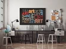 Sztuka wyrazu - nowoczesny obraz na płótnie