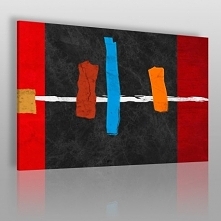 Nuta optymizmu - nowoczesny obraz na płótnie