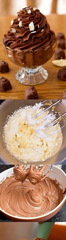 Czekoladowy krem na bazie śmietanki i mascarpone


SKŁADNIKI NA KREM CZEKOLADOWY (na 4 pucharki lub do przełożenia 1 tortu)

250ml. śmietany kremówki (dobrze schłodzonej)
250g.s...