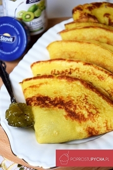 Budyniowe naleśniki