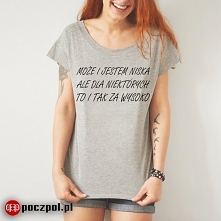 Może i jestem niska ale dla niektórych to i tak za wysoko