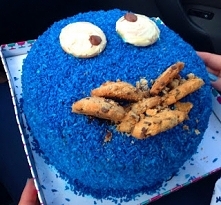 Tort ciasteczkowy potwór :p