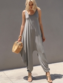 Fashion Stretchy Spaghetti Strap Loose Jumpsuit
Rozmiar: S, M, L, XL
Kolor: gray