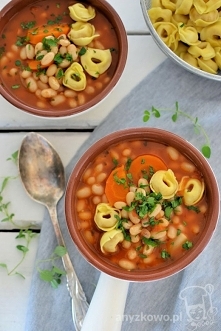 Zupa pomidorowa z fasolą