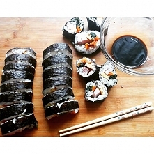 Pierwsze w życiu #sushi 