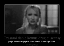 Wybaczanie jest tylko dobre...