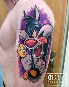 Bartosz ze studia Speak In Color - Wodzisław Śl autorem tego świetnego tatuażu :) Zapraszamy na speakincolor.pl !