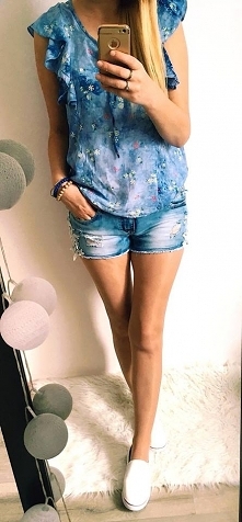 Błękit nieba od gretastyl z 11 czerwca - najlepsze stylizacje i ciuszki