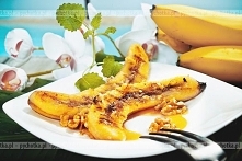 Banany smażone w miodzie z cynamonem