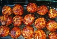 Cebulowe kule z mięsem miel...