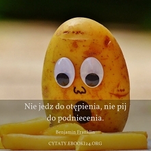 Benjamin Franklin cytat o j...