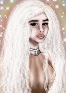 Digital portret, ilustracja. Daenerys Targaryen :)