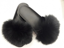 Klapki z futerkiem polecam