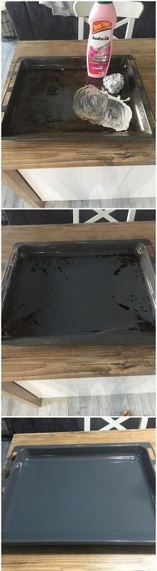 mleczko, „Ala gąbka” z foli aluminiowej i oto efekt. tylko nadgarstki bolą :)