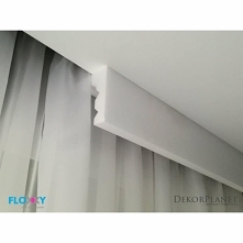 Listwa do zabudowy karnisza-oświetleniowa LED to nowoczesny model o prostym kształcie DLK4 firmy Floxxy. Gładka osłona kranisza o nowoczesnym designie i w bardzo atrakcyjnej cen...