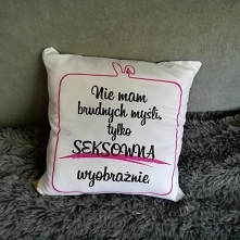 Poducha dla niegrzecznych dziewczynek