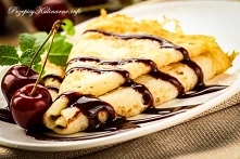 Naleśniki w polewie czekoladowej