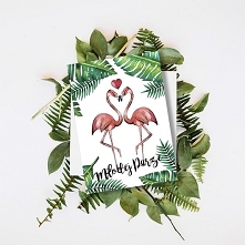 Kartka Ślubna "Tropical Love"