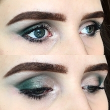 #green #makeup #makeuprevolution