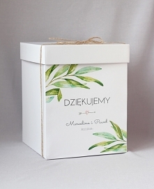 rustykalne pudełko na koperty