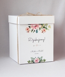 rustykalne pudełko na koperty