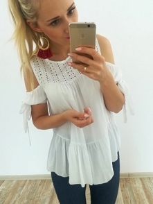 Bluzka Boho Odkryte Ramiona 69zł