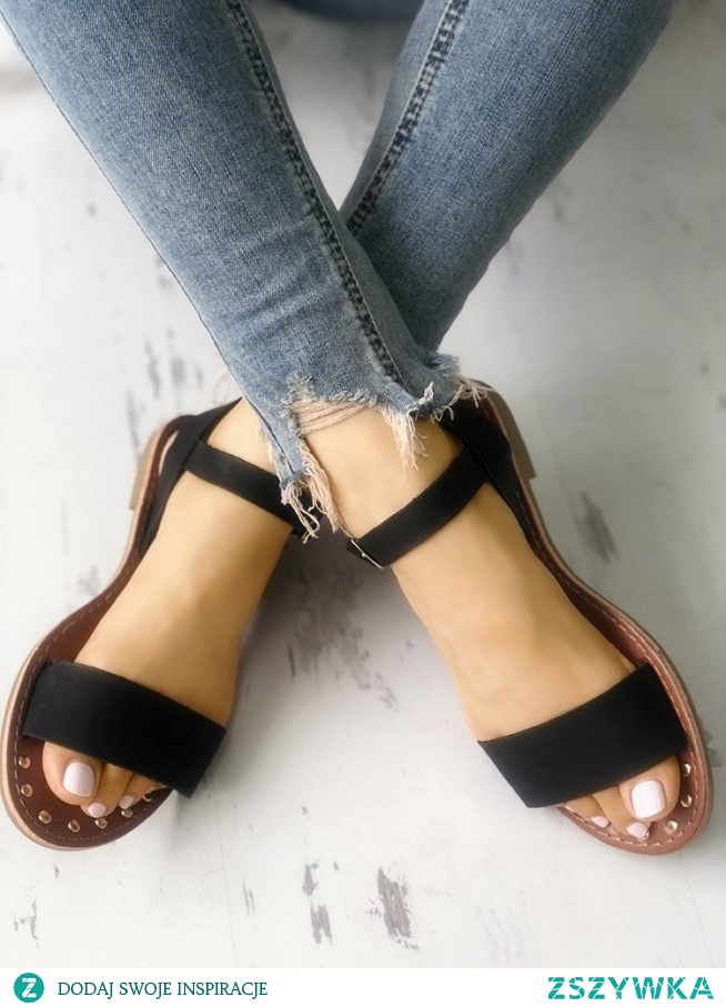 Sling Back Ankle Strap Single Band Flat Sandal
Rozmiar: US5.5, US6, US7, US8, US8.5, US9.5
Kolor: black