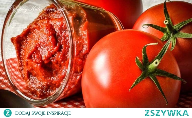 Domowy przecier pomidorowy