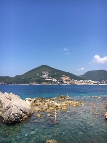 havai beach in montenegro 