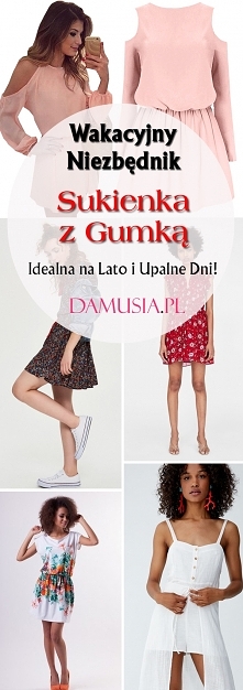 Wakacyjny Niezbędnik- Modna Sukienka z Gumką: Idealna na Lato i Upalne Dni!