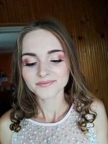 Mój make up weselny! :) wersja z zamkniętymi powiekami