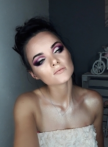 użyte  cienie z Pese