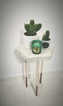 Własnoręcznie zrobiony stoł...