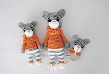 Leniuszek - rudy komplet