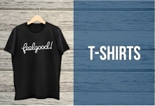 Hurtownia z koszulkami Feelgood oferuje odzież reklamową z nadrukiem.